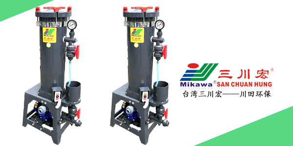 臺灣三川宏鍍鉻過濾機(jī)CB2004MEF100廠家川田環(huán)保20200710