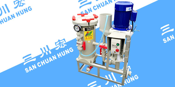 電鍍過濾機(jī)廠家為您分享關(guān)于自動鍍鋅線槽液的日常維護(hù)