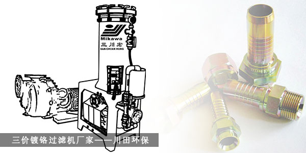 三川宏鉻酸過(guò)濾機(jī)廠家為您解析關(guān)于電鍍鋅的彩色鈍化工藝