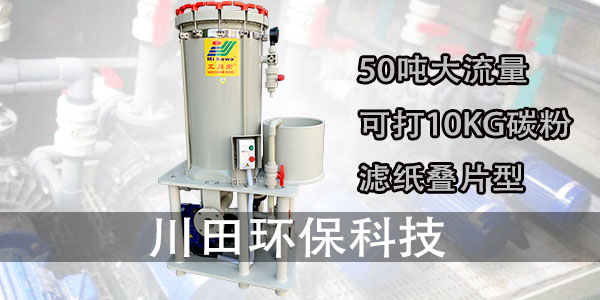 三川宏濾紙疊片型過濾機廠家2