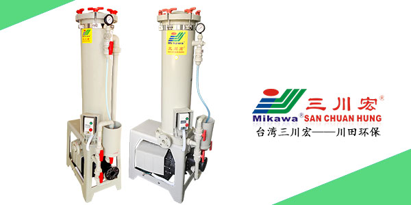 嘉善三川宏袋濾式過濾機CD3廠川田環(huán)保202007202