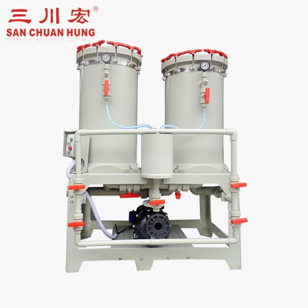 多功能可切換雙桶電鍍過濾機(jī)-CHH系列